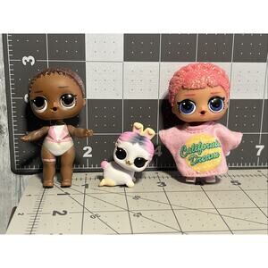 Lot Of (3) LOL Surprise Figures Mixed